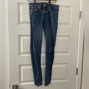 Rag & Bone high rise skinny jeans - Size 28